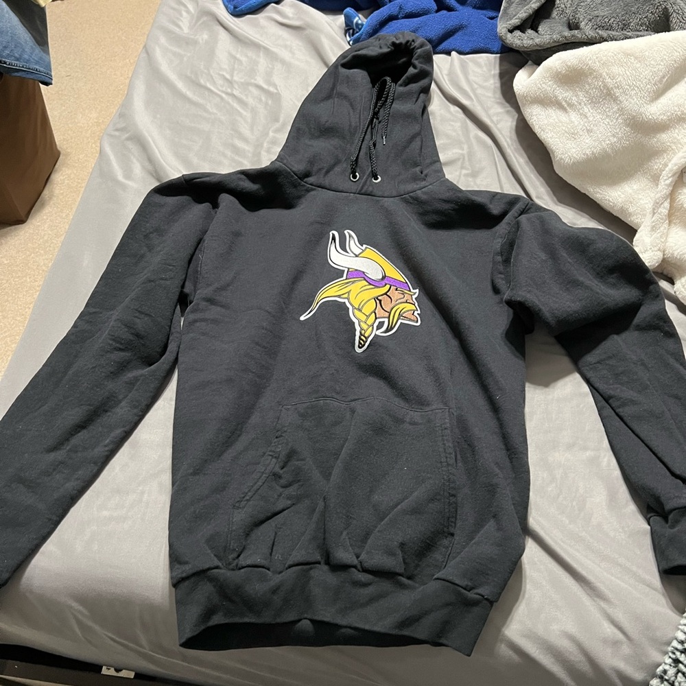 NFL Minnesota Vikings hoodie black size small